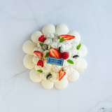 Pavlova fruits rouge
